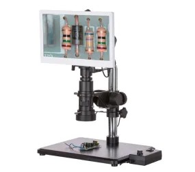 0.7X-5X HDMI Digital Microscope with 11.5" Monitor