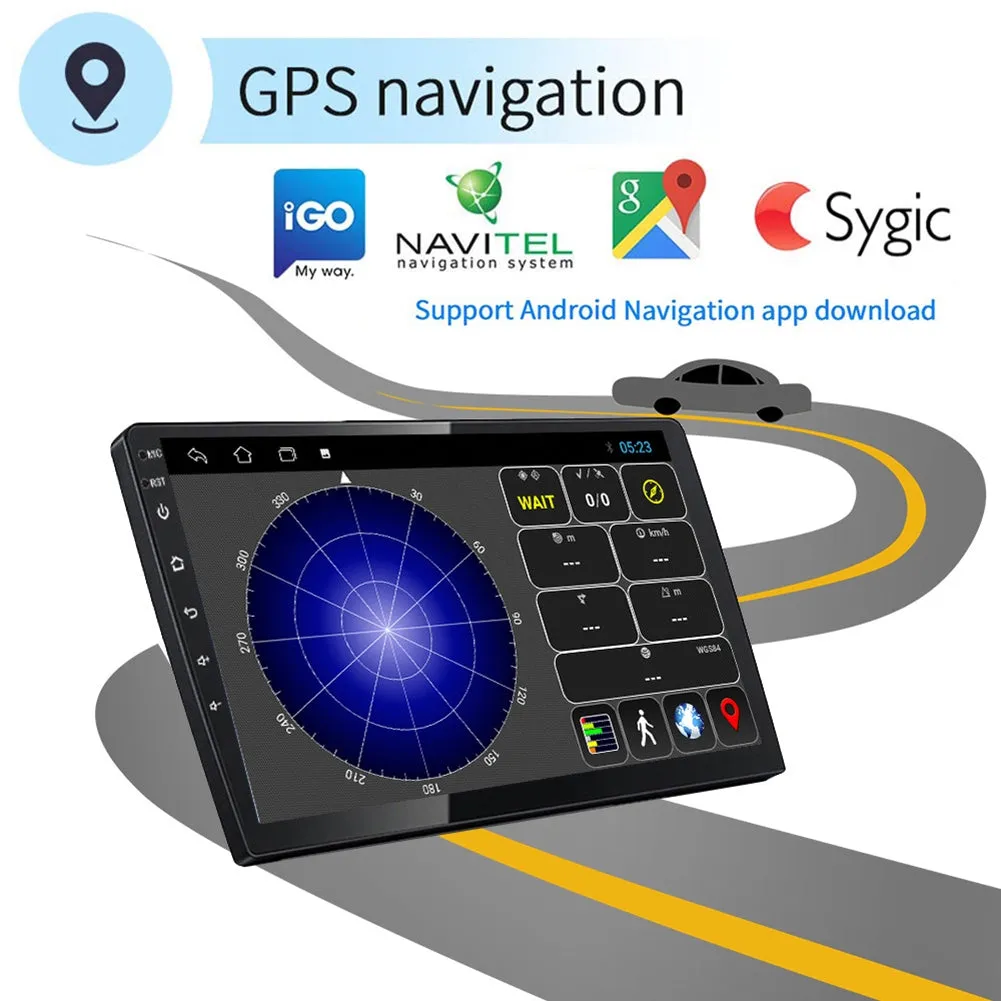 10 Inch Android 11 Car Player Bluetooth Hands-free HD Touch
