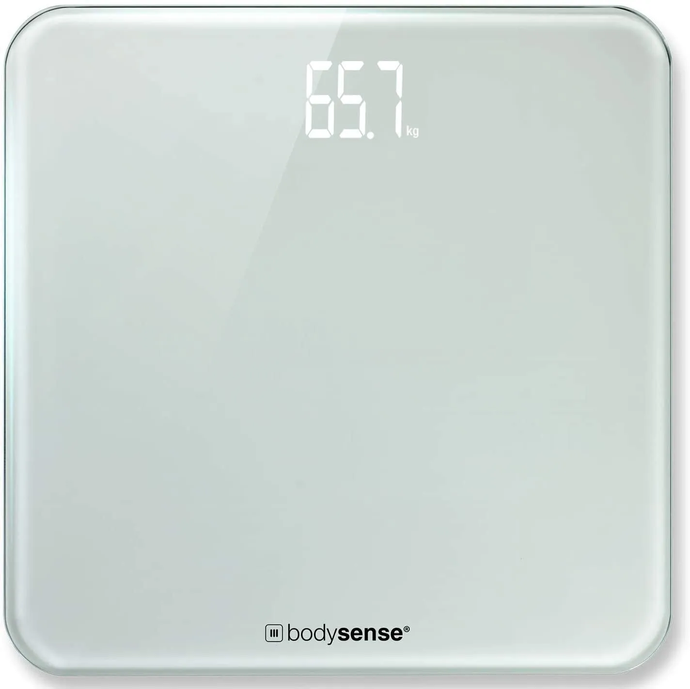 180kg BodySense by Propert Digital Bathroom Glass Scales - Grey
