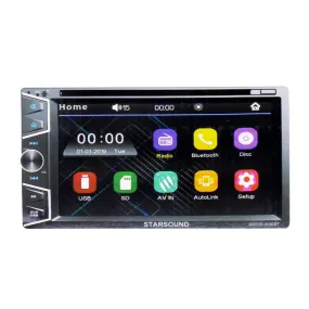 6.2 Inch - Star Sound SSDVD-8090BT DVD Entertainment System With Mirrorlink