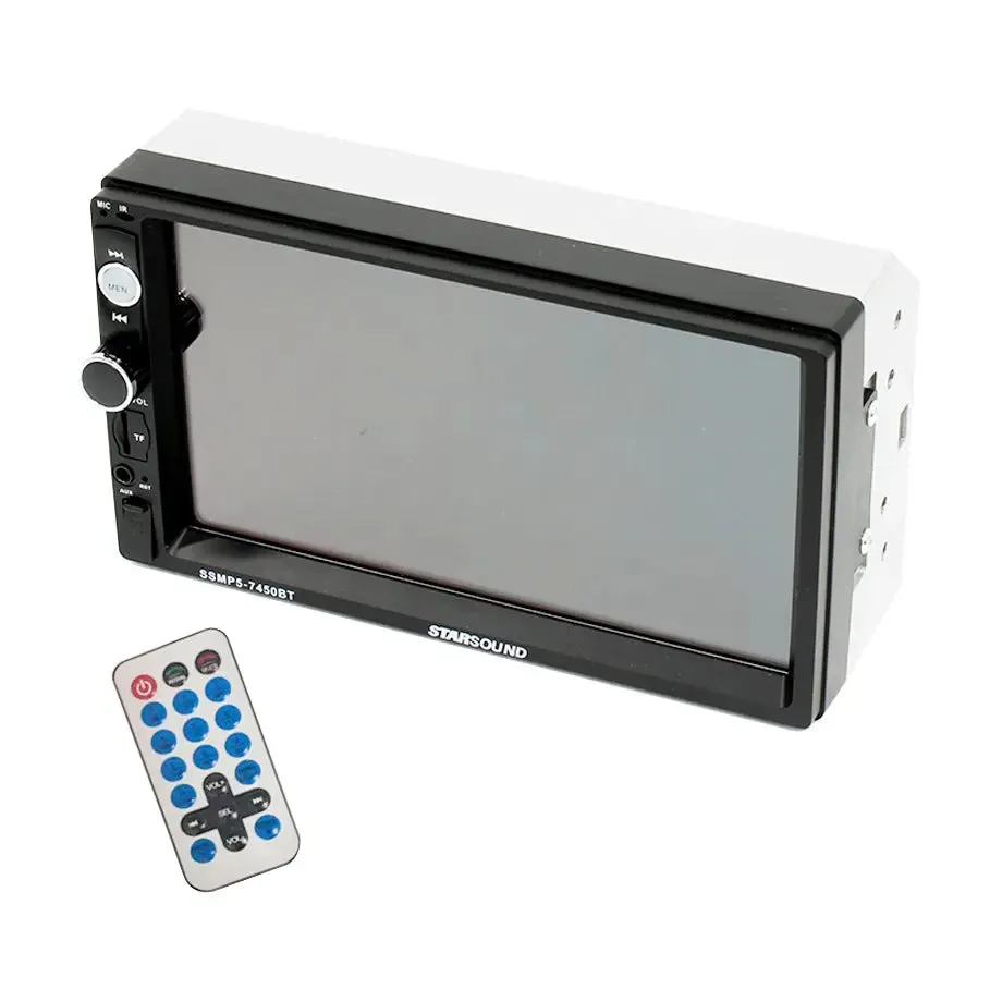 7 Inch - Star Sound Double Din Mp5 Multimedia Player With Bluetooth