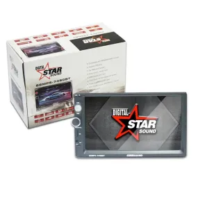 7 Inch - Star Sound Double Din Mp5 Multimedia Player With Bluetooth