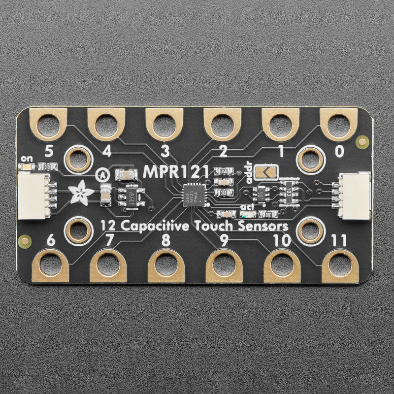 Adafruit MPR121 12-Key Capacitive Touch Sensor Gator Breakout