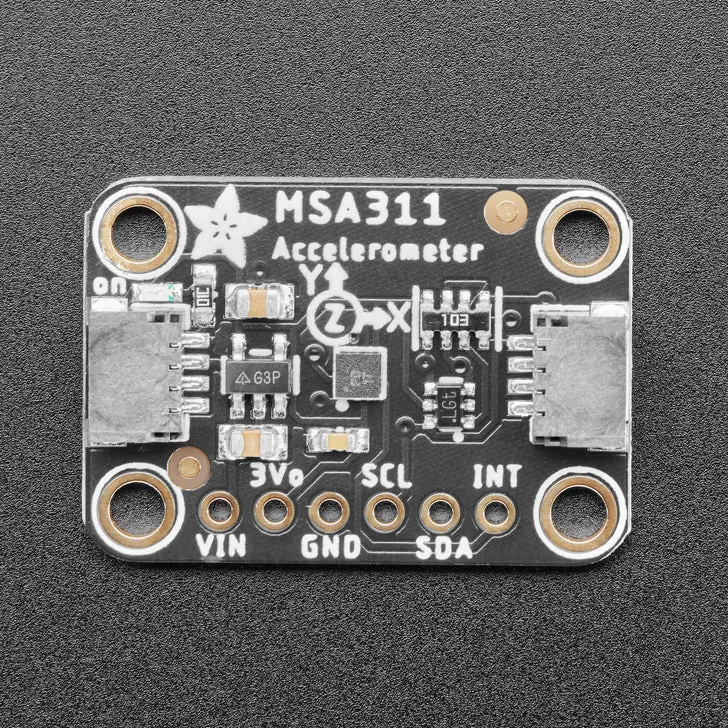 Adafruit MSA311 Triple Axis Accelerometer