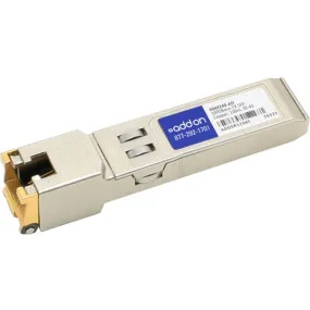 Addon Ibm 00Ay240 Compatible Taa Compliant 10/100/1000Base-Tx Sfp Transceiver (Copper, 100M, Rj-45)