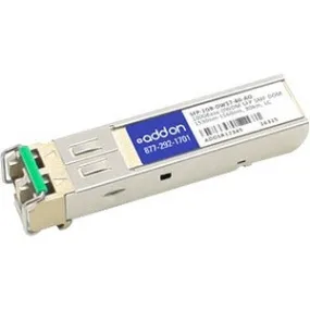 Addon Msa And Taa Compliant 1000Base-Dwdm 100Ghz Sfp Transceiver (Smf, 1531.90Nm, 80Km, Lc, Dom)