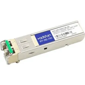Addon Msa And Taa Compliant 1000Base-Dwdm 100Ghz Sfp Transceiver (Smf, 1539.77Nm, 80Km, Lc, Dom)