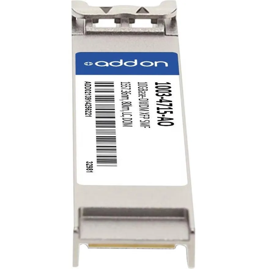 Addon Networks 1003-4715-Ao Network Transceiver Module Fiber Optic 10000 Mbit/S Xfp 1557.36 Nm