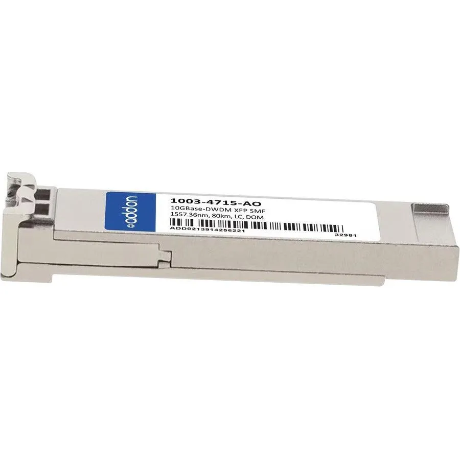 Addon Networks 1003-4715-Ao Network Transceiver Module Fiber Optic 10000 Mbit/S Xfp 1557.36 Nm