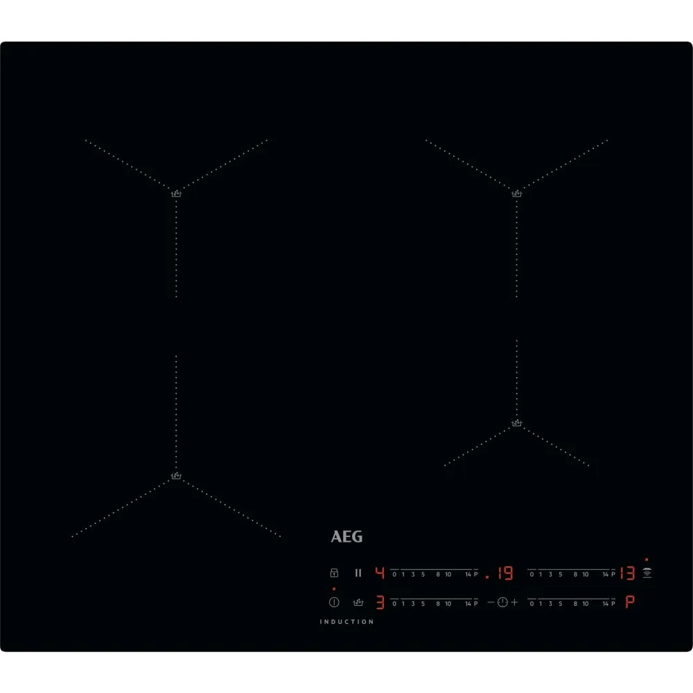 AEG IAX64411CB 60cm 4 Zone Induction Hob,Black