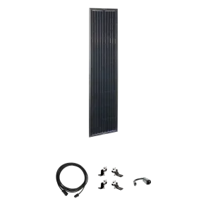 Airstream OBSIDIAN® SERIES 90 Watt Long Solar Panel Expansion Kit