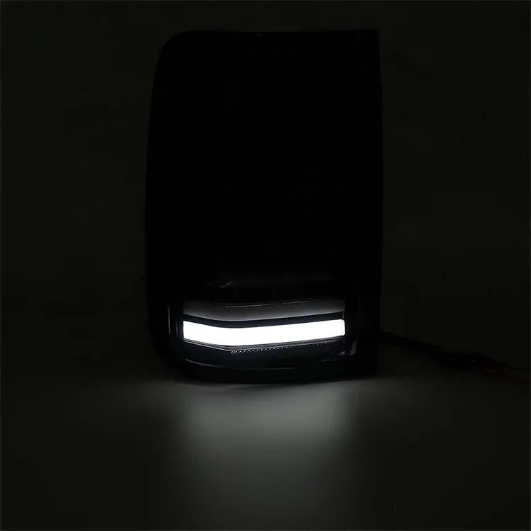 Amarok full LED rear lights with dynamic indicator DARK SMOKED