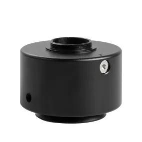 AmScope 0.5X Magnification C-mount Camera Adapter with Lens for Olympus Microscopes