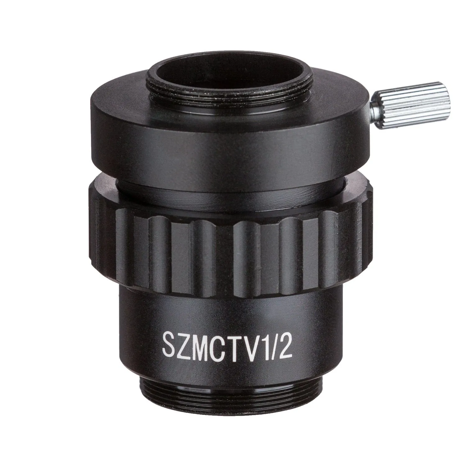 AmScope 0.5X Magnification C-mount Lens Adapter for Microscope Video Cameras