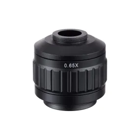 AmScope 0.65X Magnification C-mount Camera Adapter for Microscopes with CX Photo-port