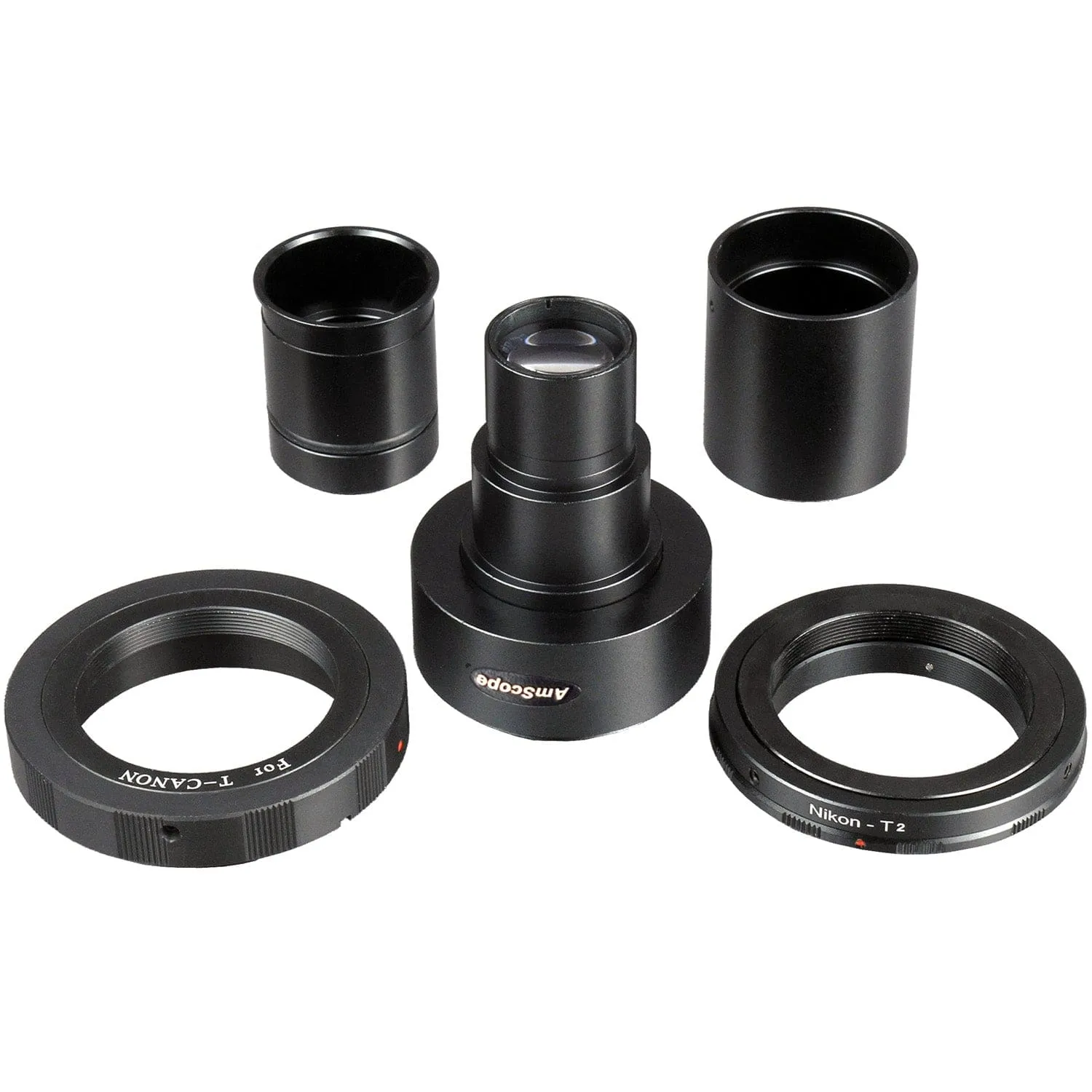 AmScope Canon and Nikon SLR/DSLR Camera Adapter for Microscopes