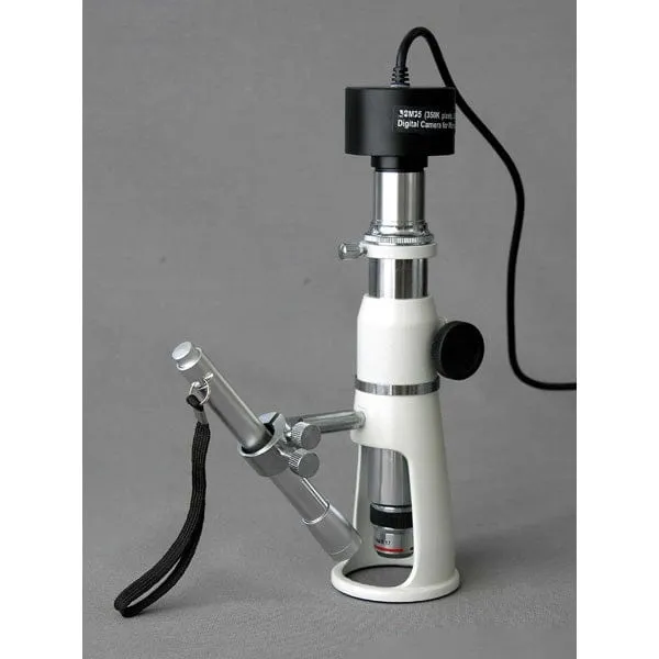 AmScope H250 Series Measuring Monocular Stereo Microscope 20X & 50X Magnification with 8MP Digital Camera