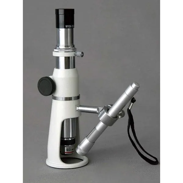 AmScope H250 Series Measuring Monocular Stereo Microscope 20X & 50X Magnification with 8MP Digital Camera