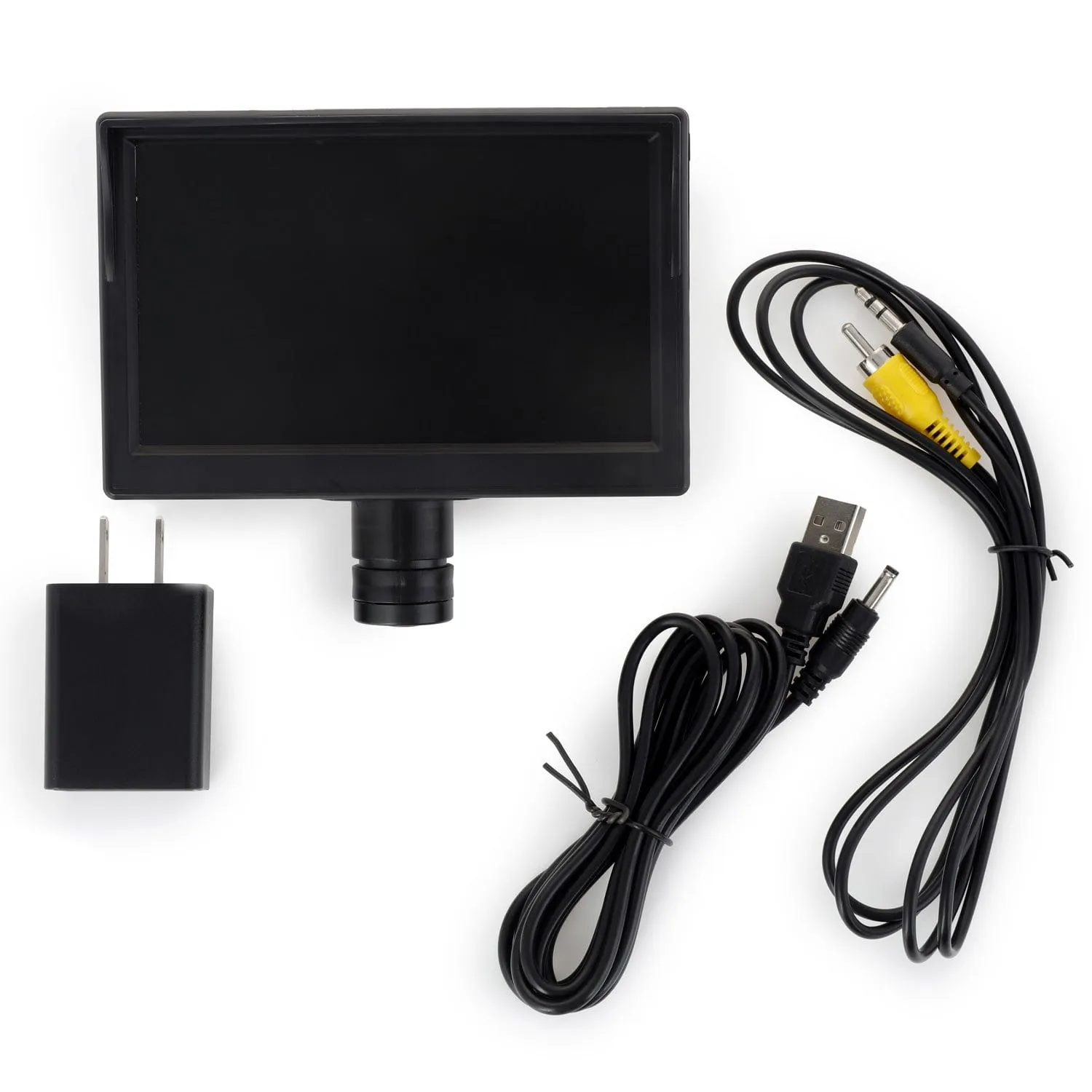 AmScope HD Series 5" Screen with Built-In Camera for Microscopes