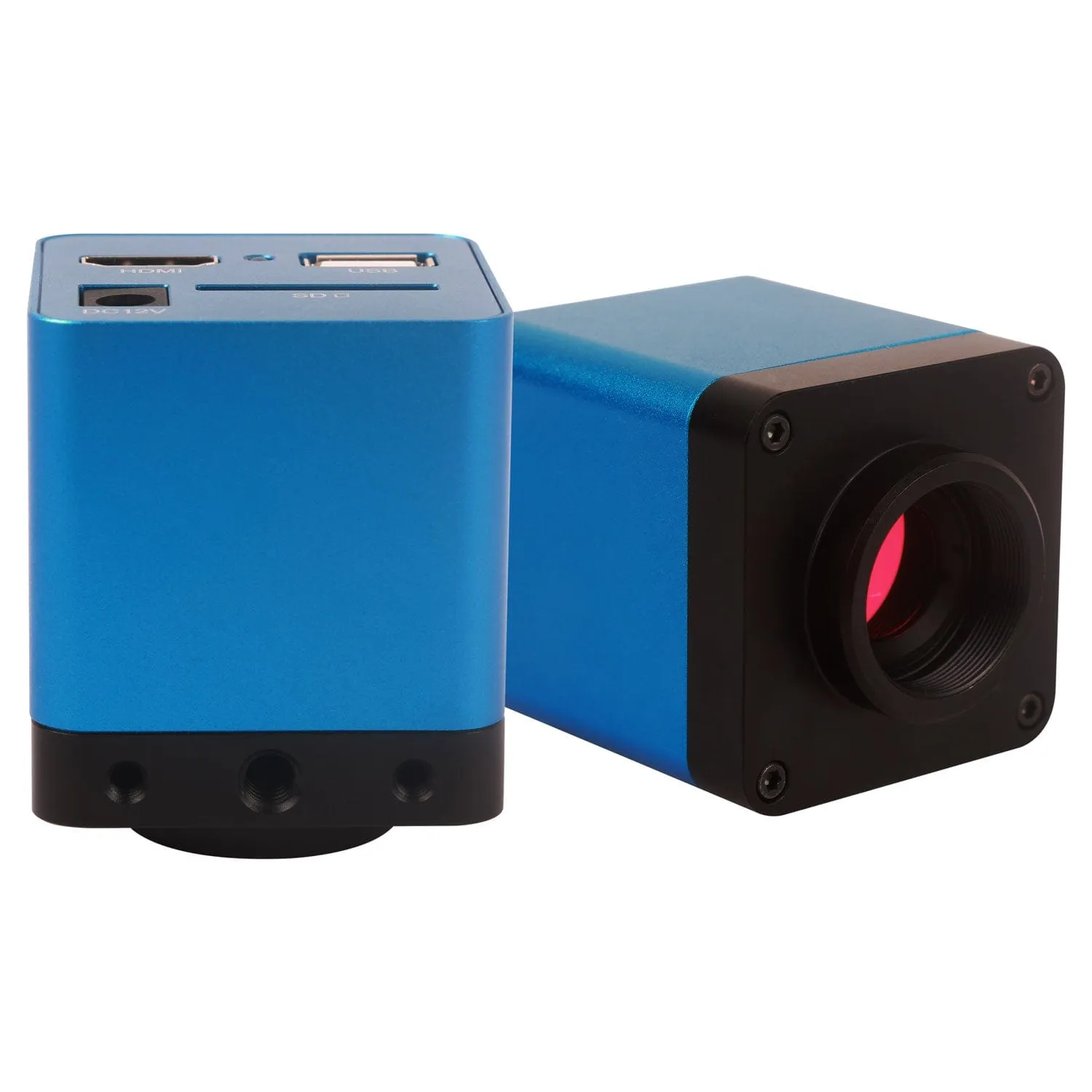 AmScope HD Series 720p 30fps 2.0MP HDMI Color CMOS C-mount Microscope Camera for Standalone Imaging