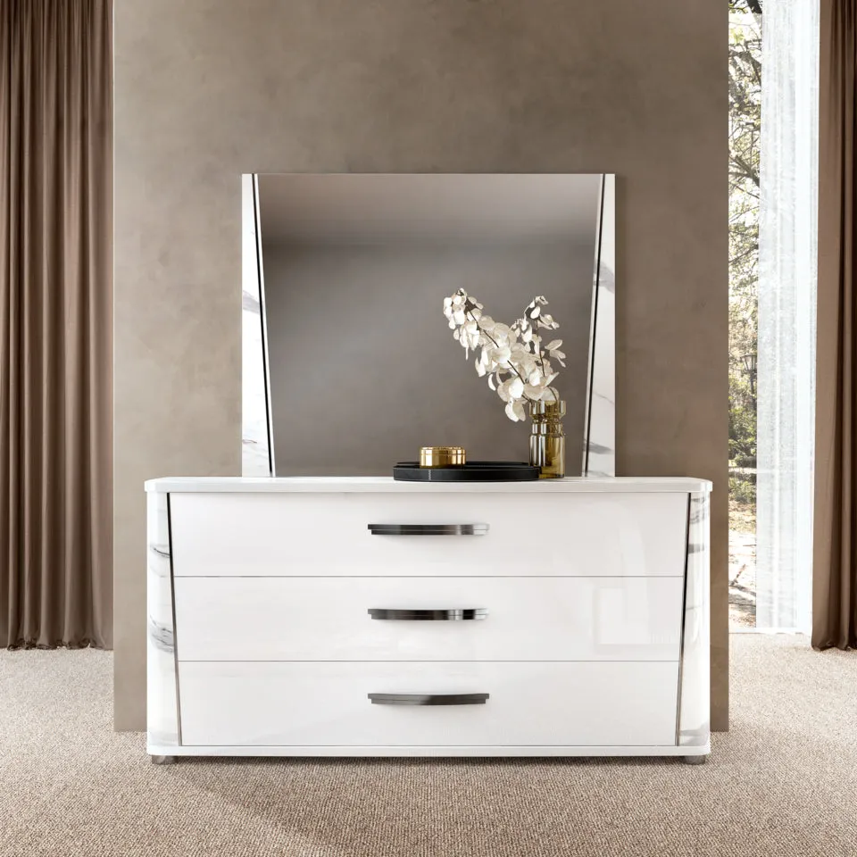 ANNA High Gloss Dresser - Status Italy