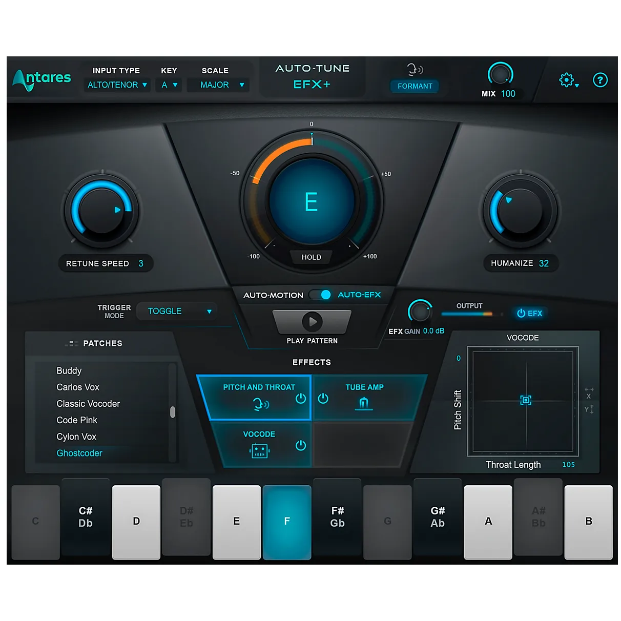 Antares Auto-Tune EFX  Pitch Correction Software