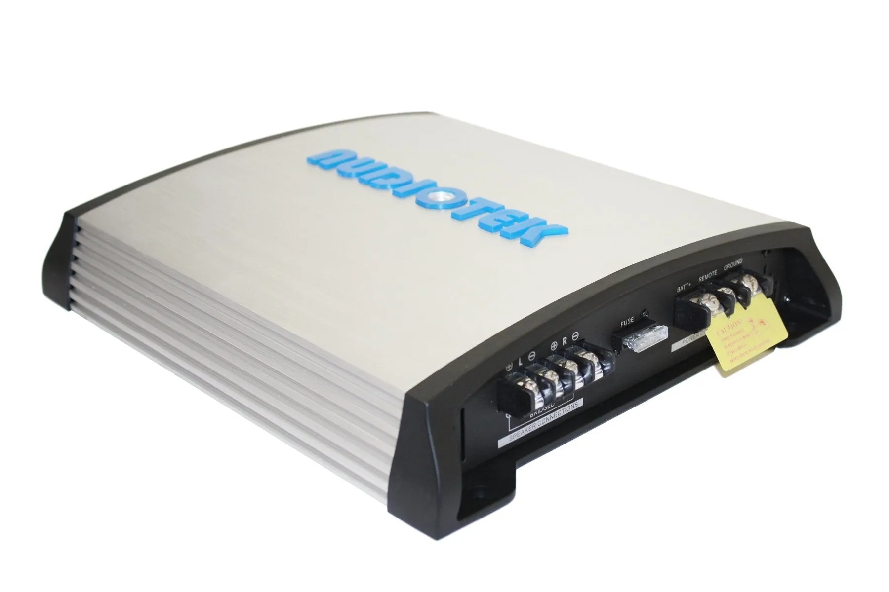 AUDIOTEK AT820S 2 Channels Class AB 2 OHM Stable 1500W Stereo Power CAR Amplifier W/BASS Control