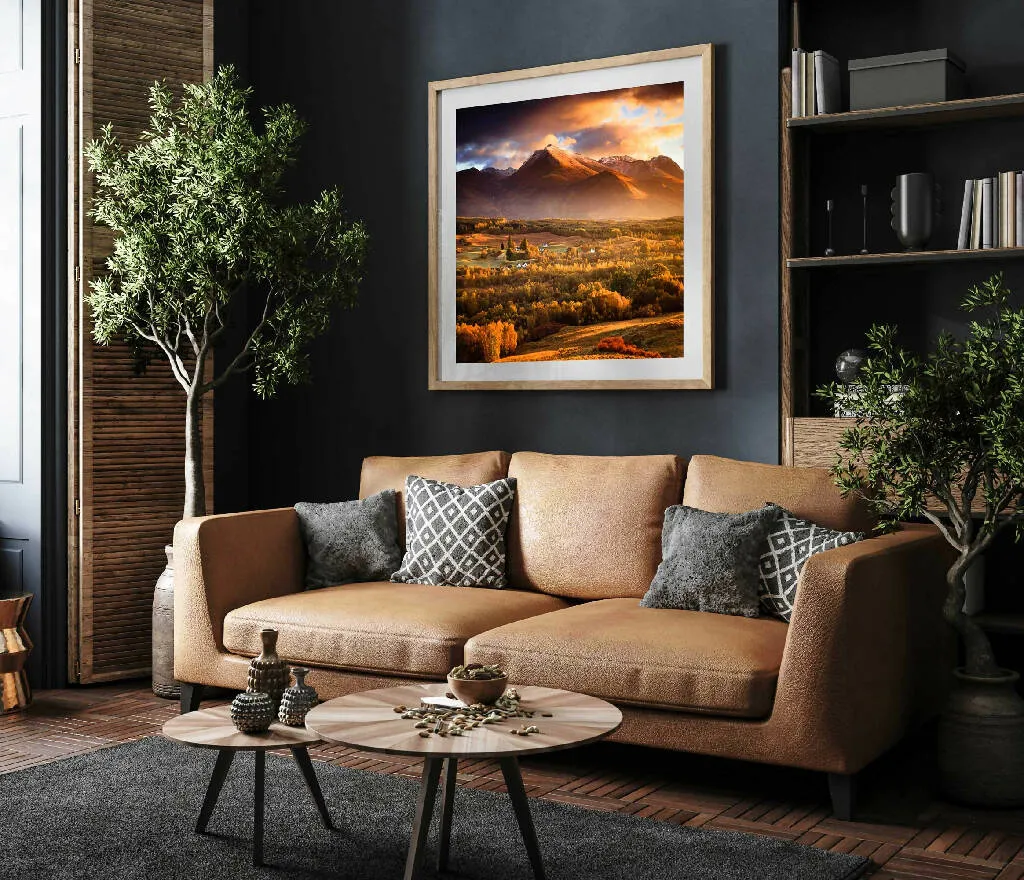 'Autumn Light, Ben Nevis' - Large Print on Paper or Canvas