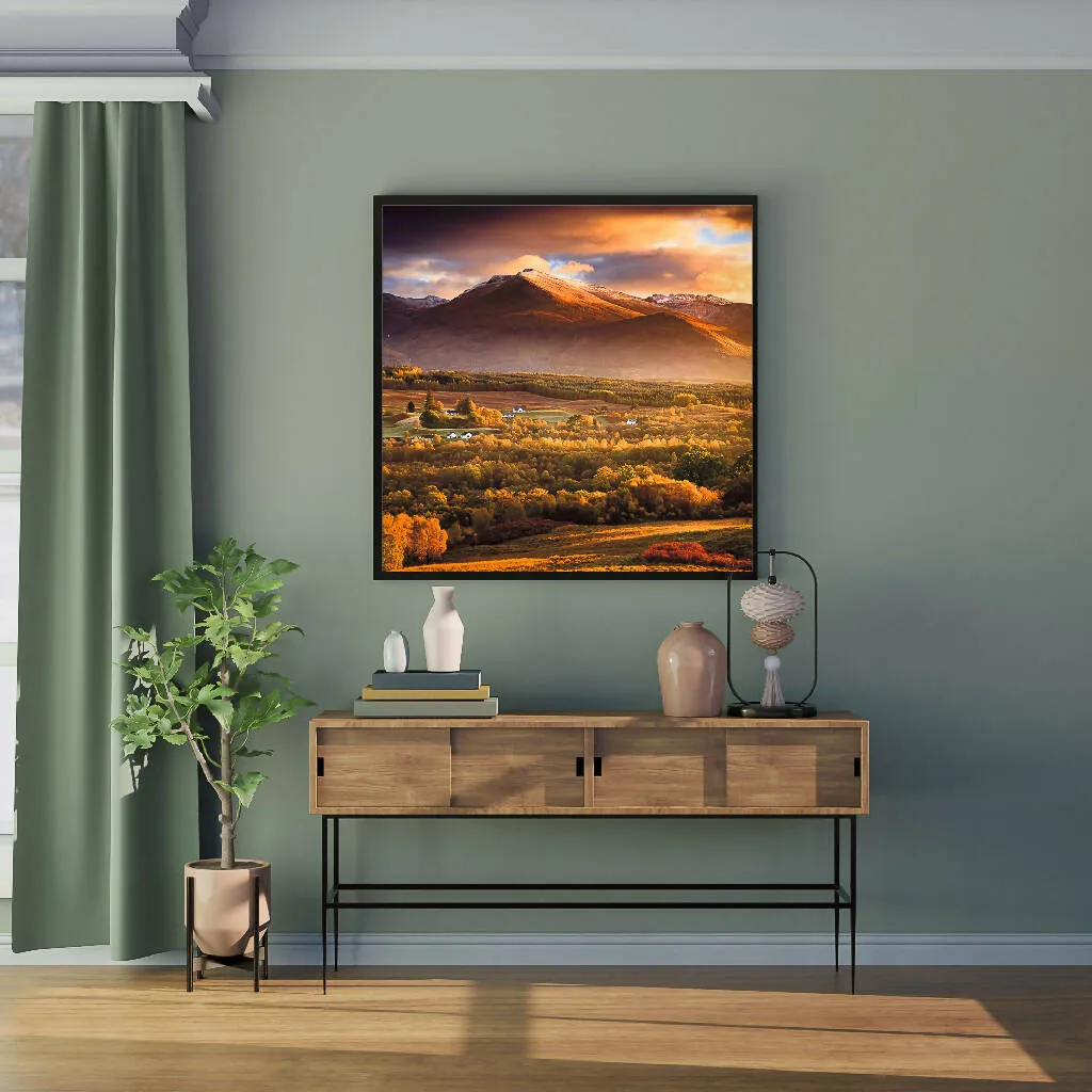 'Autumn Light, Ben Nevis' - Large Print on Paper or Canvas