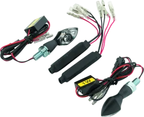 BikeMaster LED Micro Brite pair - Black