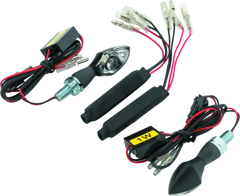 BikeMaster LED Micro Brite pair - Black