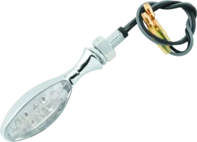 BikeMaster LED Torpedo Pair Chrome