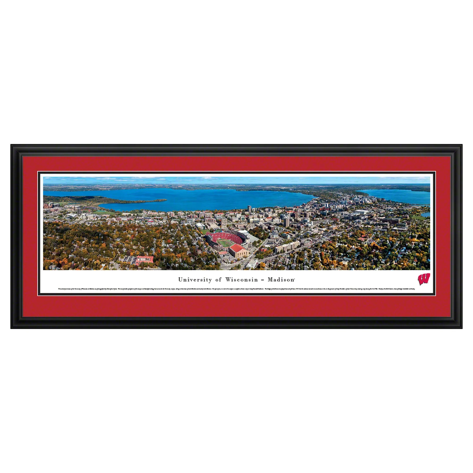 Blakeway Wisconsin Campus Aerial Football Panorama