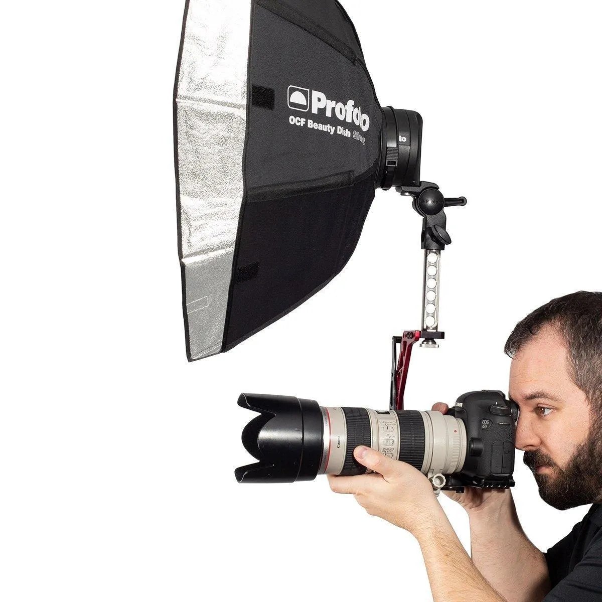 BLSA5S Stainless Steel Adapter Mount for Camera Flash | 5" Tall