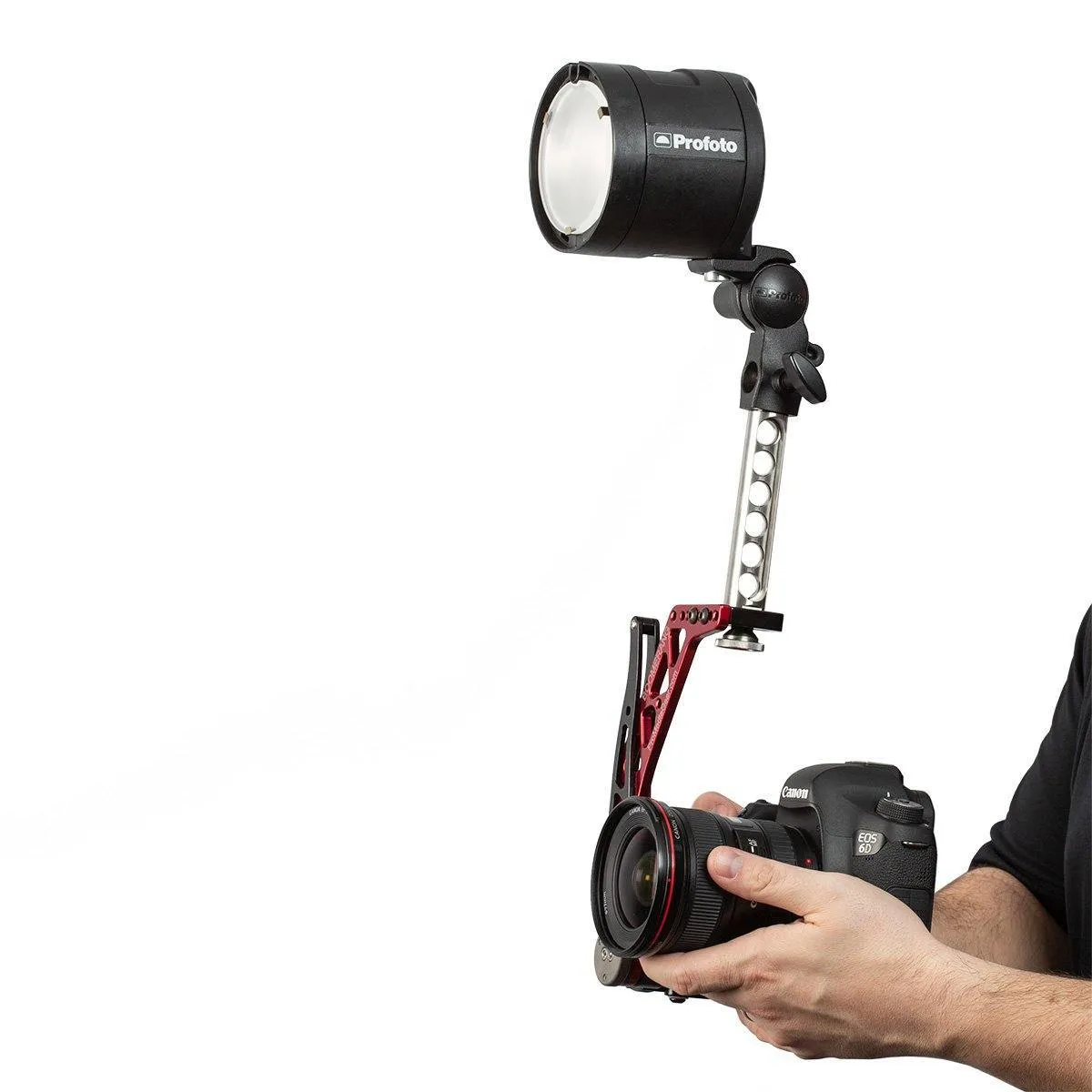 BLSA5S Stainless Steel Adapter Mount for Camera Flash | 5" Tall