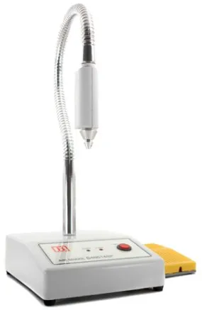 Botron B48614SF Blow-off Ionizing Air Snake with Adjustable Cable/Hose & Foot Switch, 100/240V