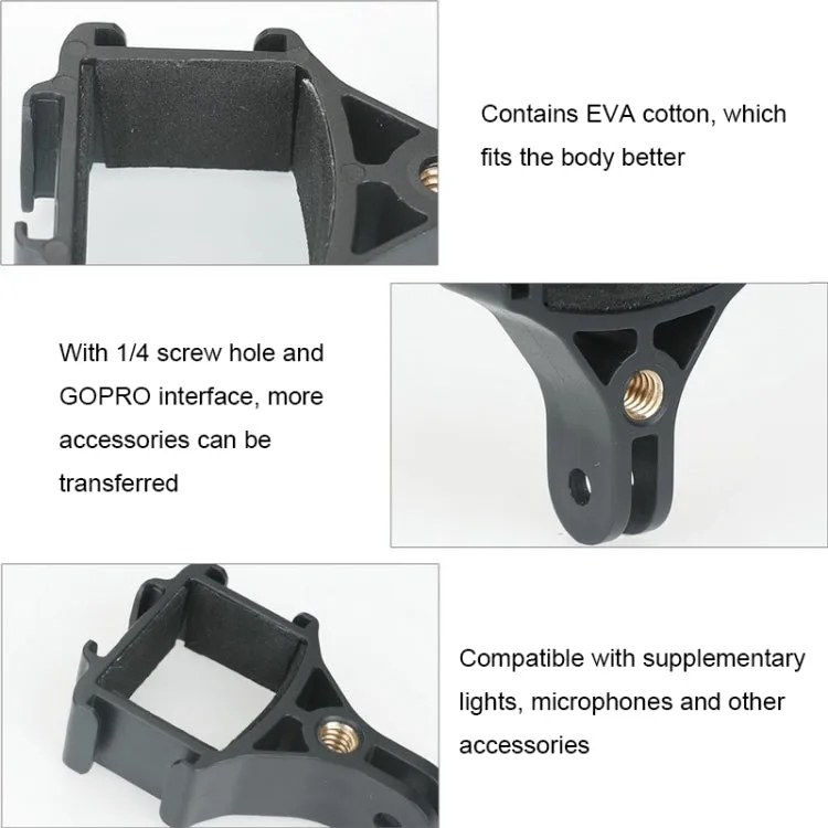 Bracket Adapter RCSTQ for DJI Pocket 2 Expansion Adapter Holder Camera Fixed Connection Accessories
