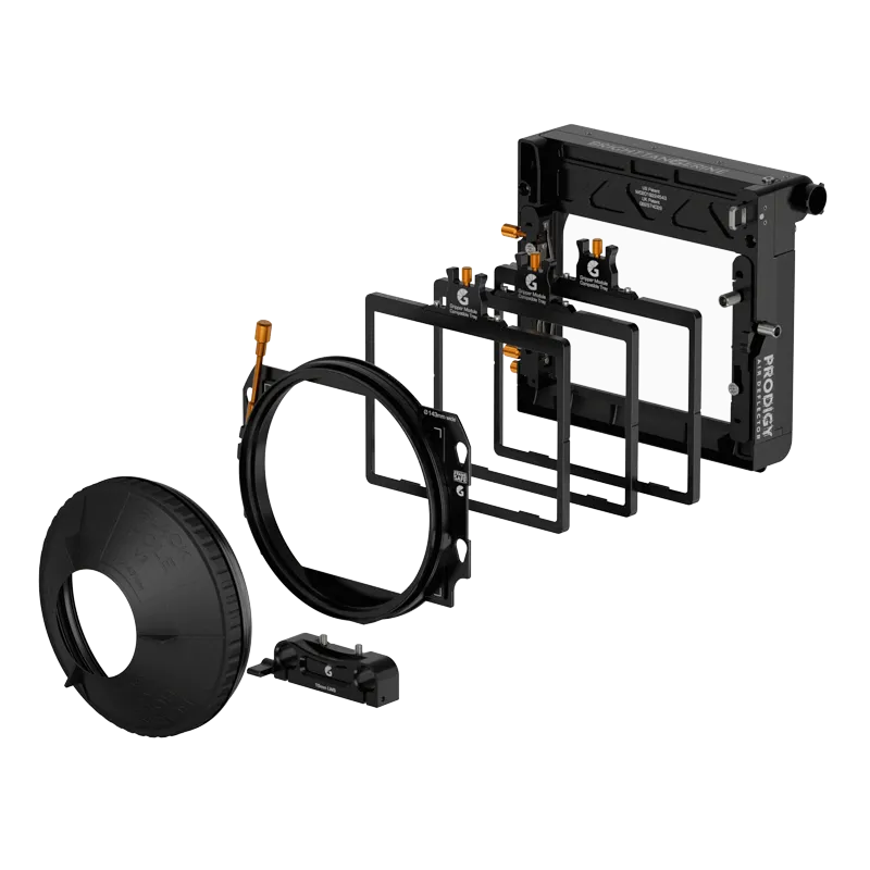 Bright Tangerine Prodigy Air Deflector Production Kit