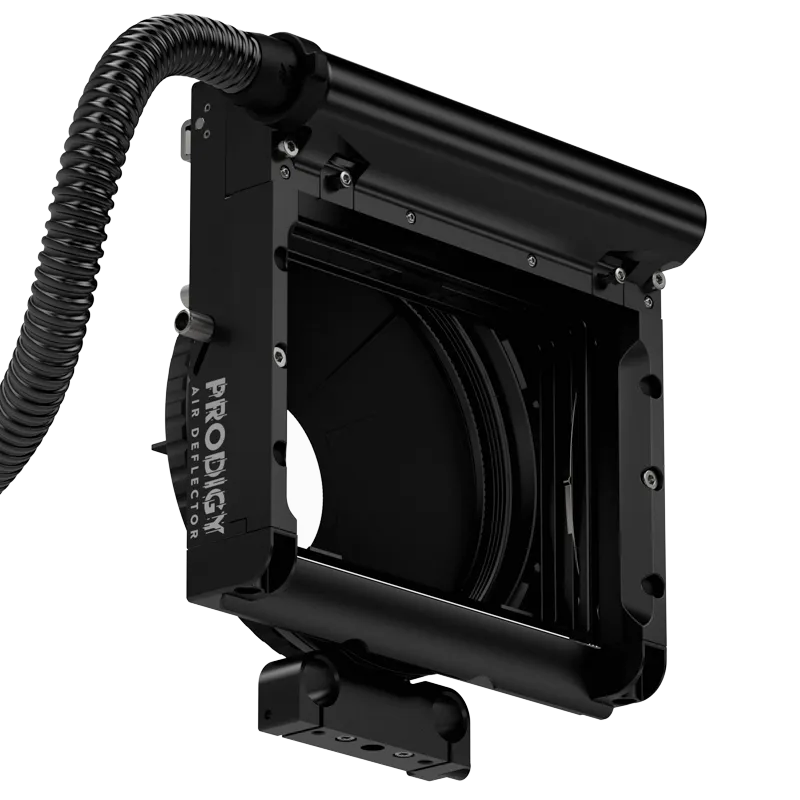 Bright Tangerine Prodigy Air Deflector Production Kit