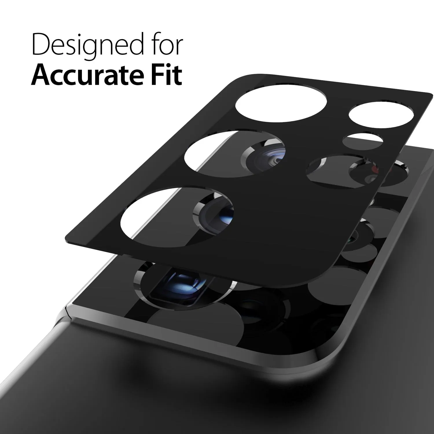 [Camera EZ] Whitestone EZ S21 Ultra Camera Screen Tempered Glass Protector - 2 Pack