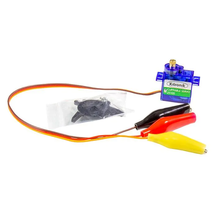 Clippable 180 degree Servo Motor