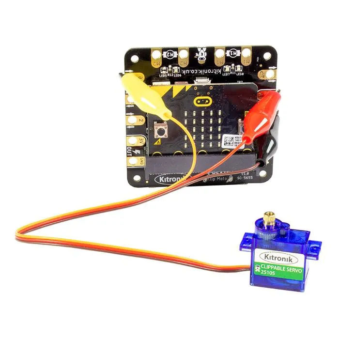 Clippable 180 degree Servo Motor