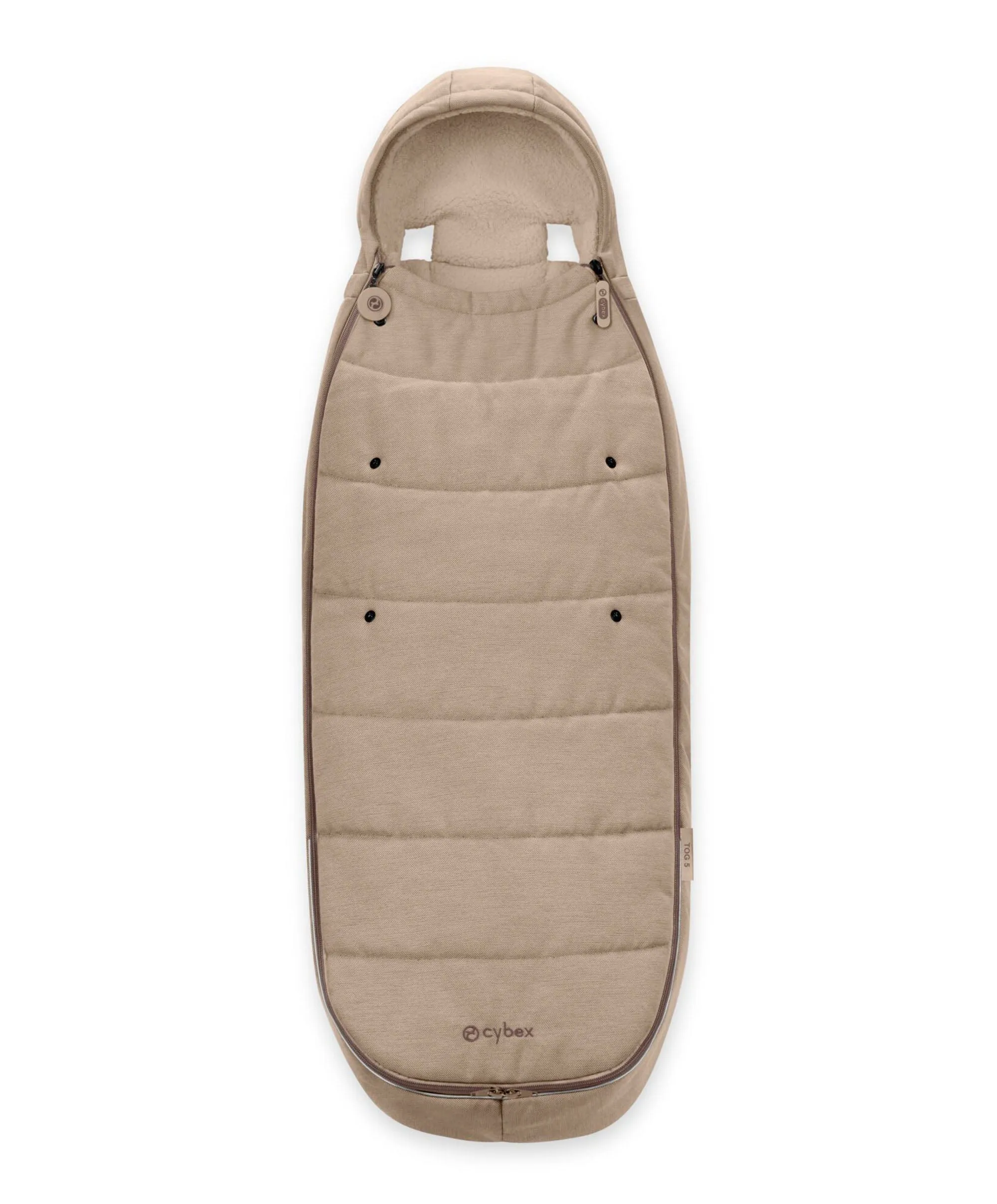Cybex Balios Bundle with Cybex Cloud T i-Size Rotating Baby Car Seat (7 Pieces) - Almond Beige