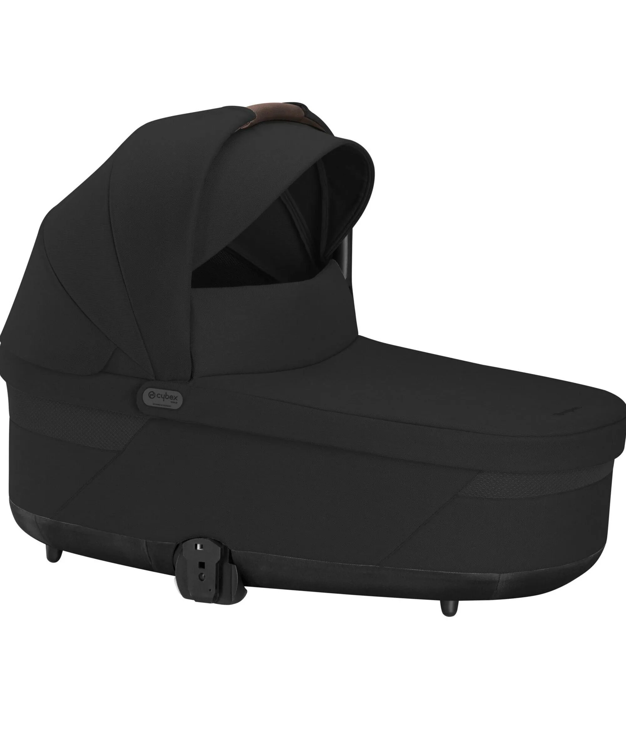Cybex Balios S Pushchair Bundle - Moon Black with Cybex Cloud T i-Size Car Seat (7 piece)