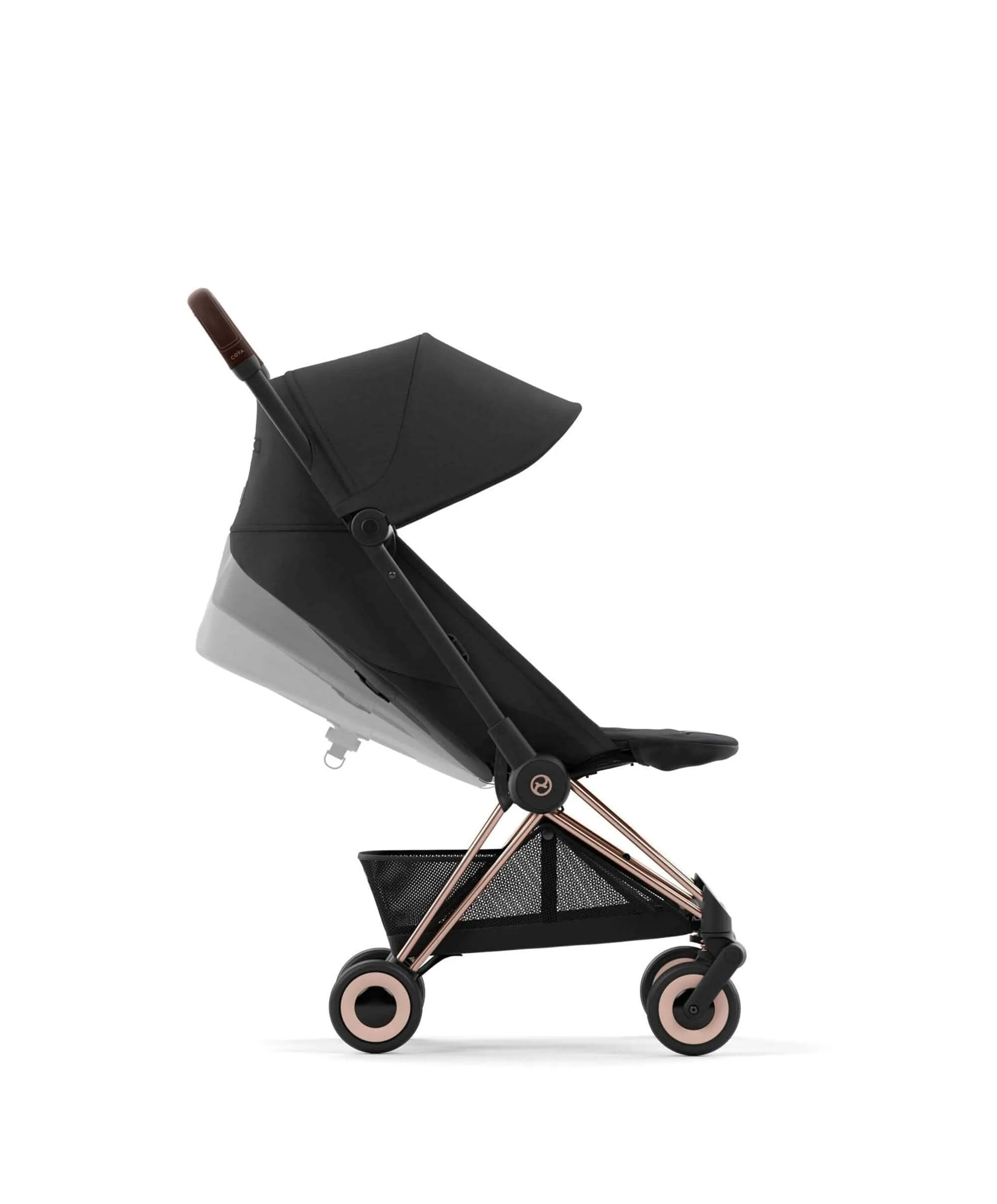 Cybex Coya Pushchair - Sepia Black/Rose Gold