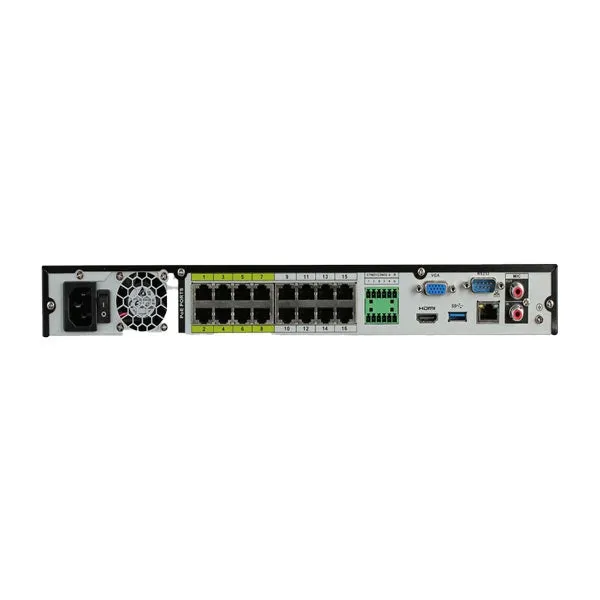 Dahua / 16 Channel / 12MP / NVR / 2 SATA / No HDD / DH-N52B3P