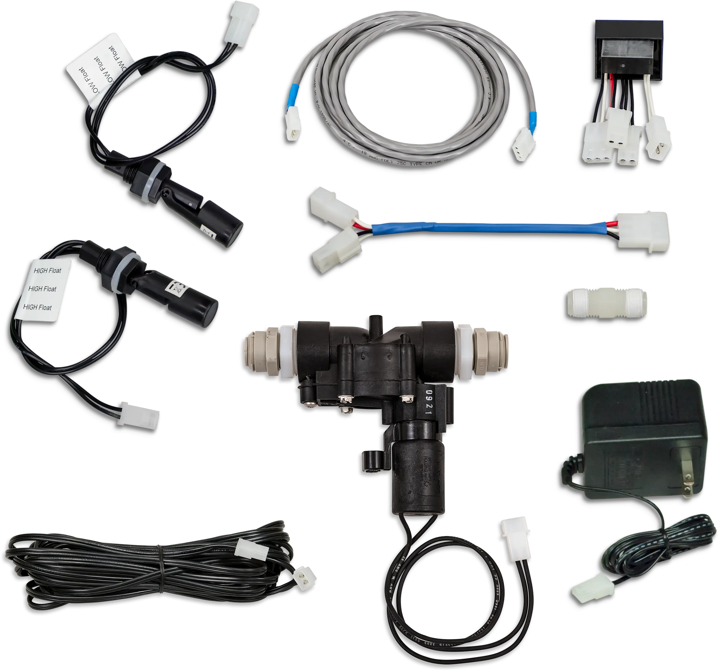 Dual Float Solenoid Valve Controller Assembly 1/2" Solenoid Valve - LLC-SVC-2FLT-8-10