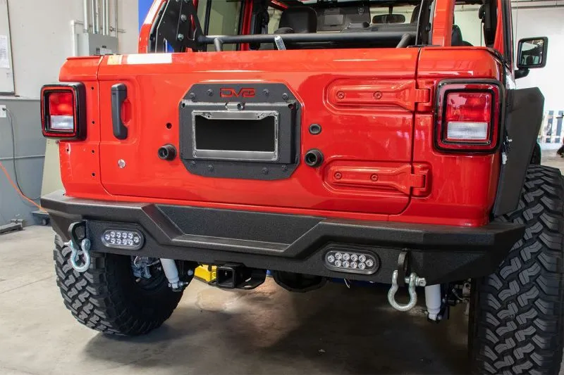 DV8 Offroad 2018  Jeep Wrangler JL Spare Tire Delete Kit