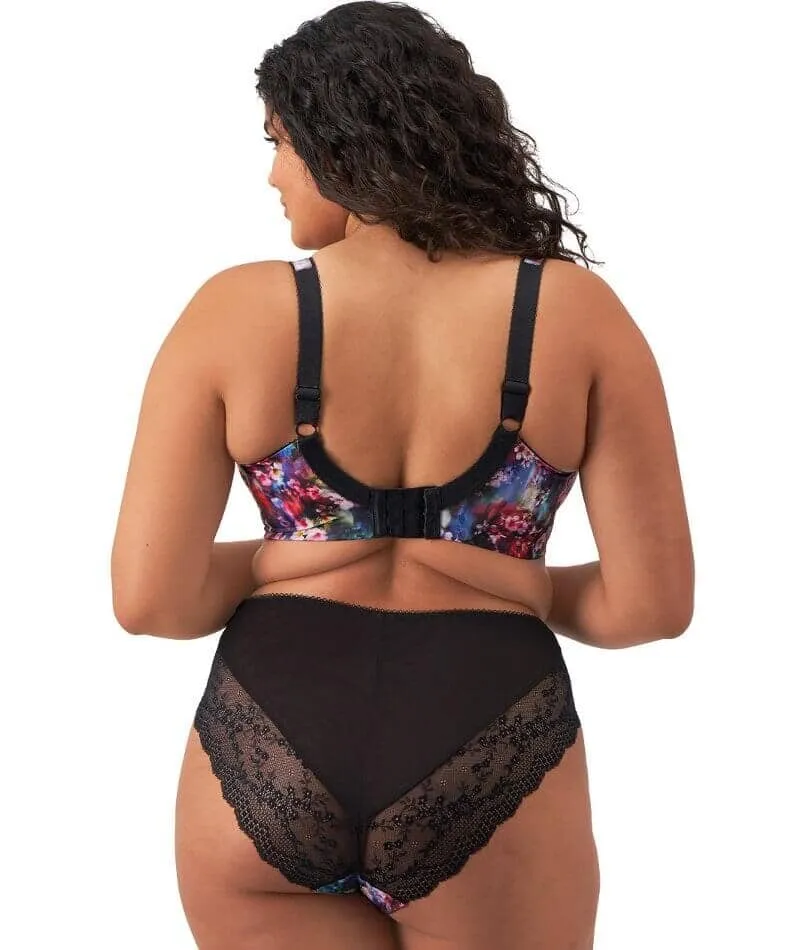 Elomi Lucie High Leg Brief - Cherry Blossom