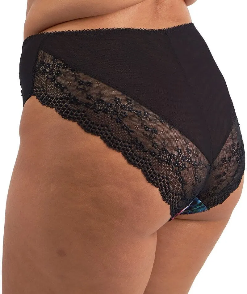 Elomi Lucie High Leg Brief - Cherry Blossom